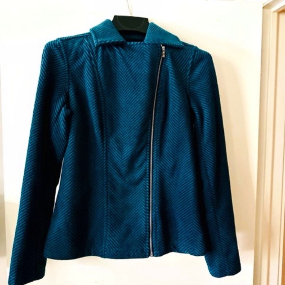Blue Zip Jacket